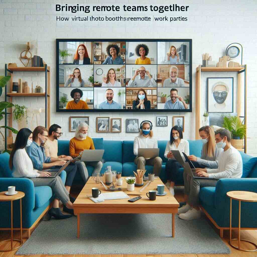 Bringing Remote Teams Together How Virtual Photo Booths Elevate Remote Work Parties