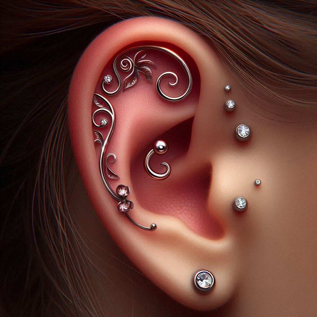Helix Piercing Guide to This Stylish Ear Piercing