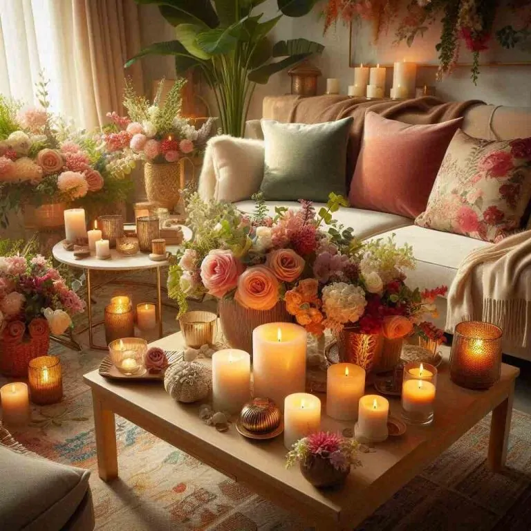 How Can Floral Candles Transform Your Home Atmosphere